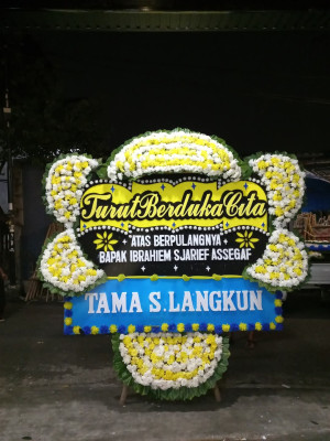 Papan Bunga Duka di Sindangwangi