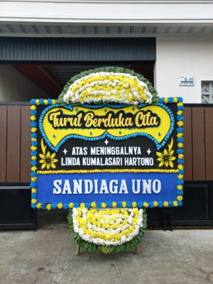 Papan Bunga Duka di Sindangwangi